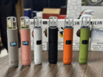 ILIA 哩啞 革調系列皮革主機 換彈式電子煙煙桿 6色可選 8W/10W可調功率 400mAh LED數顯 通配一代煙彈：圖片 2